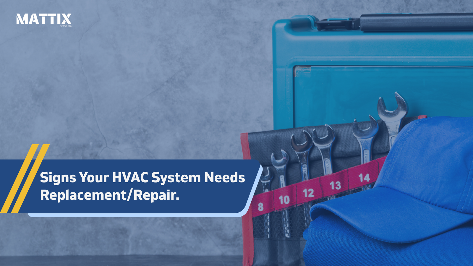 HVAC repair signs